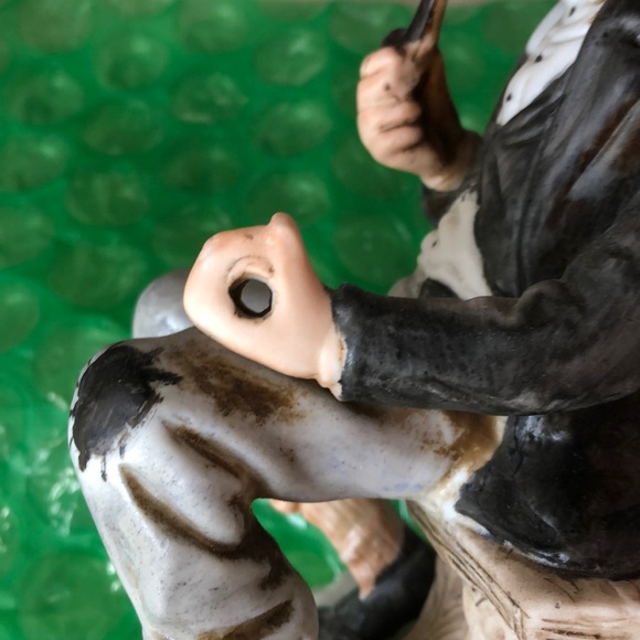 Vintage Art Mark Americana Statue Old Man #5835 7 - Picture 5 of 7